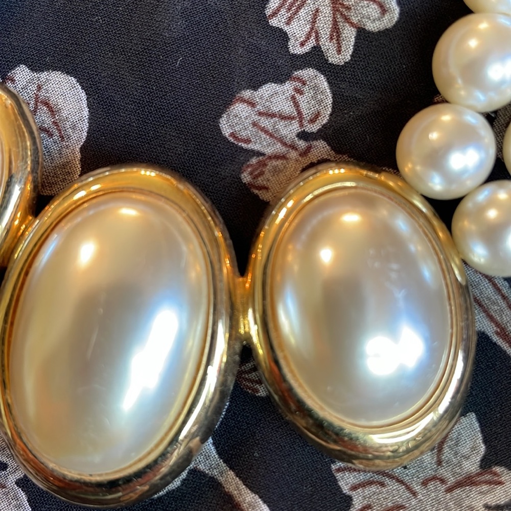 Vintage Napier Pearl Choker Rare - Picture 9 of 11